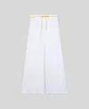 Aspesi Cotton And Linen High-waisted Trousers