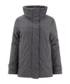 Aspesi Jacket High Collar Front Pockets