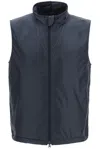 Aspesi High-neck Technical Gilet In Navy