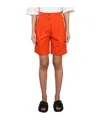Aspesi High-waisted Cotton Poplin Shorts