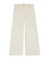 Aspesi Beige Italian Cotton Trousers In Neutral