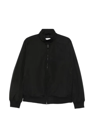 Aspesi High-neck Bomber Jacket In Black