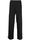 Aspesi Hoff Trousers Drawstring Hem In Grey