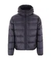 Aspesi Thickened Down Jacket In Blue