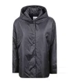 Aspesi Hooded Jacket In Black