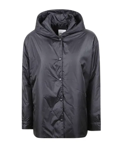 Aspesi Hooded Jacket In Black