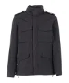 Aspesi Hooded Jacket In Black