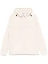 Aspesi Hooded Jacket In Neutrals