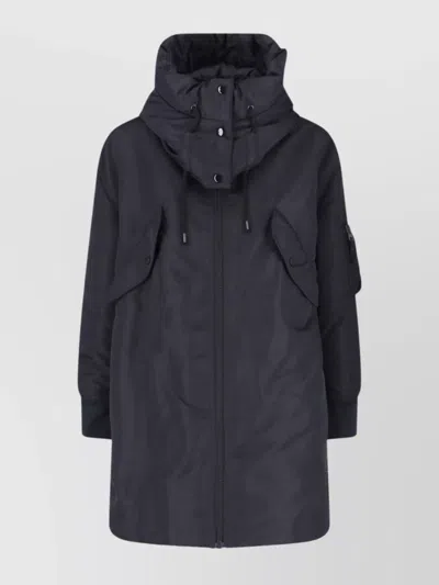 ASPESI HOODED JACKET WITH ARM POCKET AND DRAWSTRING