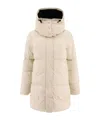 Aspesi Logo Patch Down Jacket