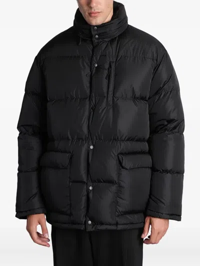 Aspesi Moschino Ii Puffer In Black Polyamide