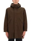 Aspesi Coats Military In Brown