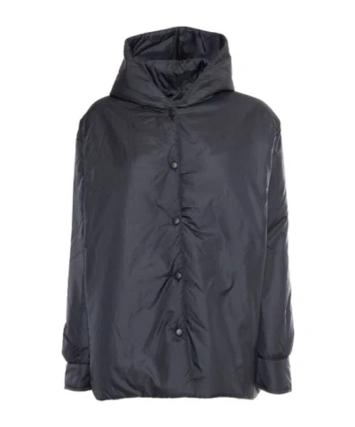 Aspesi Long Sleeved Press-stud Hooded Jacket