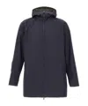 Aspesi Hooded Zip-up Jacket In Multi