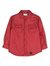 Aspesi Iconic Lightweight Shirt Jacket In Red