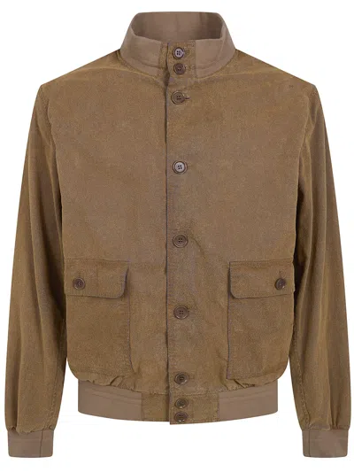 Aspesi "il Solito" Jacket In Brown