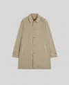 Aspesi Impermeabile In Nylon Compatto - Beige In Beige