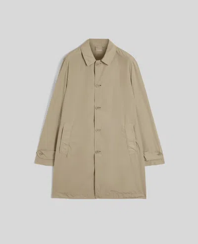 Aspesi Impermeabile In Nylon Compatto - Beige