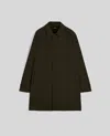 Aspesi Impermeabile In Nylon Compatto - Militare In Militare