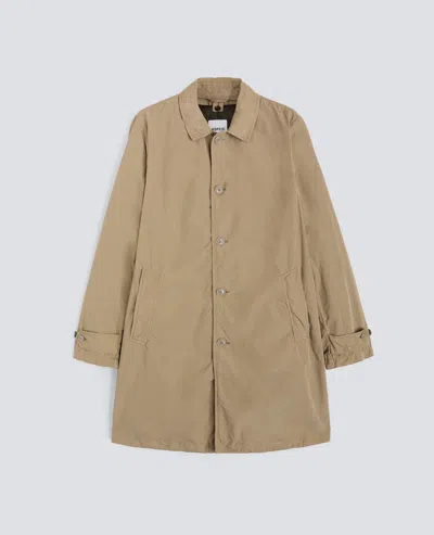 Aspesi Impermeabile In Poliestere E Nylon Compatto - Beige In Brown