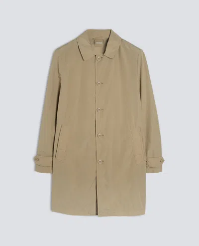Aspesi Impermeabile In Poliestere E Nylon Compatto In Brown