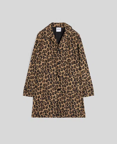 Aspesi Impermeabile Lemon Con Stampa Leopardo - Maculato
