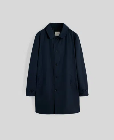 Aspesi Impermeabile Vodka Le In Misto Cotone - Navy In Blue