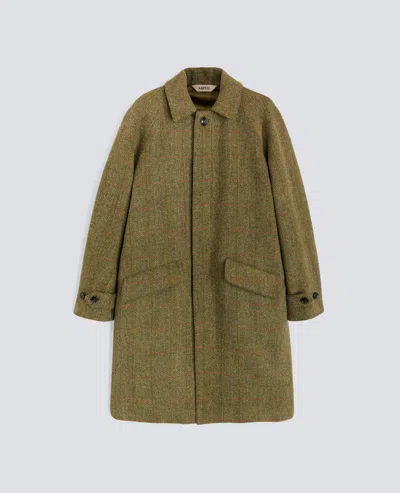 Aspesi Impermeabile Wright - Senape In Gray