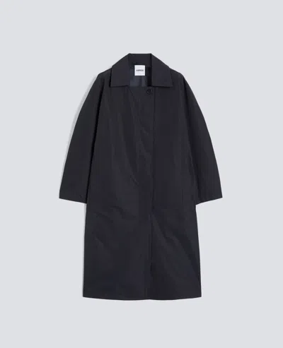 Aspesi Impermeable En Taffetas En Polyester In Blue