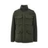 Aspesi Infield Jacket With Thermore Padding In Green