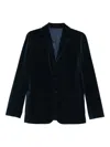 Aspesi Isaac Button Isaac Blazer In Blue