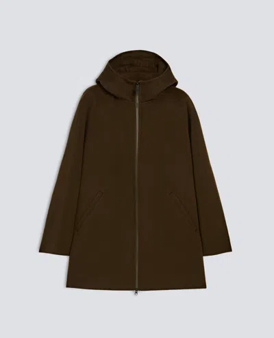 Aspesi Jacke Aus Double-face-wollgewebe - Braun In Brown