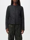 Aspesi Button Long Sleeve Casual Jacket In Schwarz