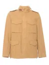 Aspesi Long-sleeved Casual Jacket In Beige