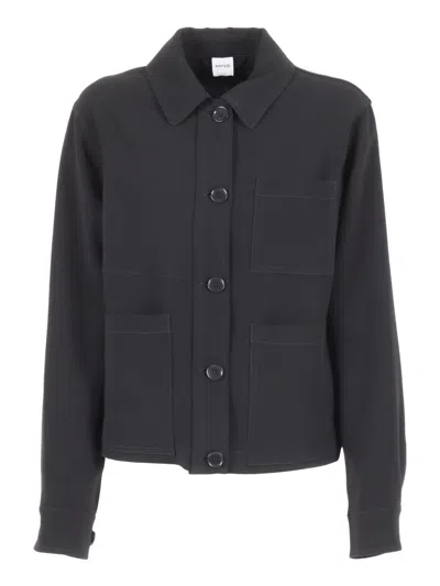 Aspesi Jacket In Black