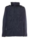 Aspesi Minifield Vento Jacket In Blue
