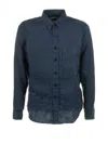 Aspesi Jacket Blue Navy In Blue