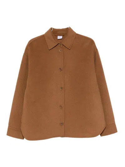 Aspesi Jacket In Brown