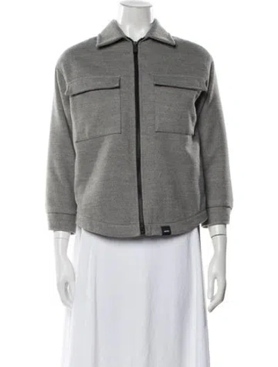 Pre-owned Aspesi Jacket In Gray