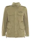 Aspesi Minifield Cot Jacket In Green