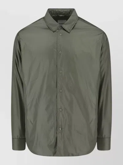 Aspesi Jacket Long Sleeves Cuffed Cuff Detail