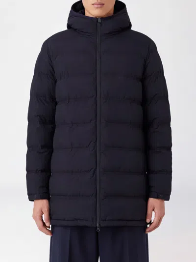 Aspesi Jacket Men Color Blue In Animal Print
