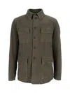 Aspesi Ray Multi-pocket Jacket In Brown