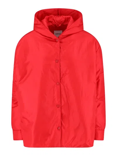 Aspesi Jacket In Red