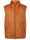 Aspesi Zippered Vest In Yellow