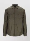 Aspesi Jacket With Chest Pockets And Long Sleeves In Grey