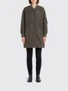 Aspesi Technical Fabric Parka In Green