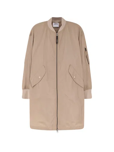 Aspesi Jackets Beige In Brown