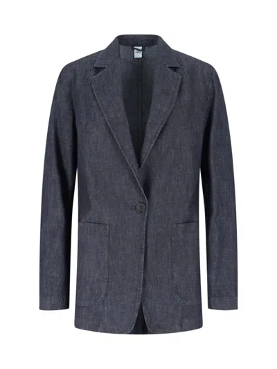 アウターその他 ASPESI Women Outer 0932 G85701998 BLUE Women's Jackets and Blazers – ASPESI