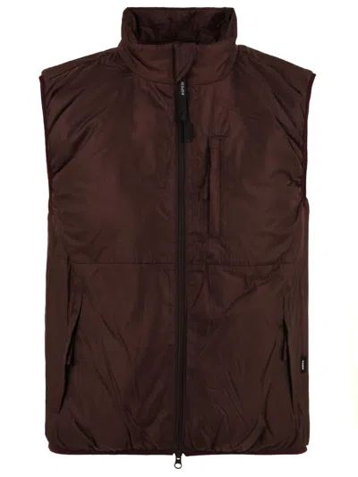 Aspesi Jackets Bordeaux In Brown